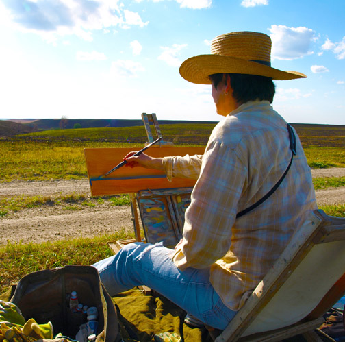 Plein Air Master Class at The Gallery at Pioneer Bluffs