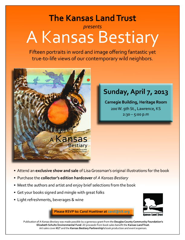 A Kansas Bestiary — now available!