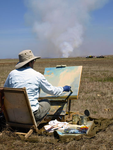 Plein Air Master Class at The Gallery at Pioneer Bluffs