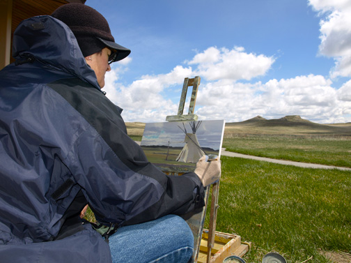 Artist-in-Residence: Agate Fossil Beds National Monument