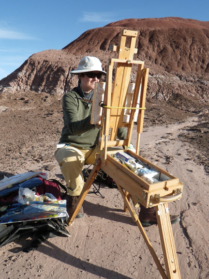 Artist-in-residence: Petrified Forest National Park, Petrified Forest, AZ